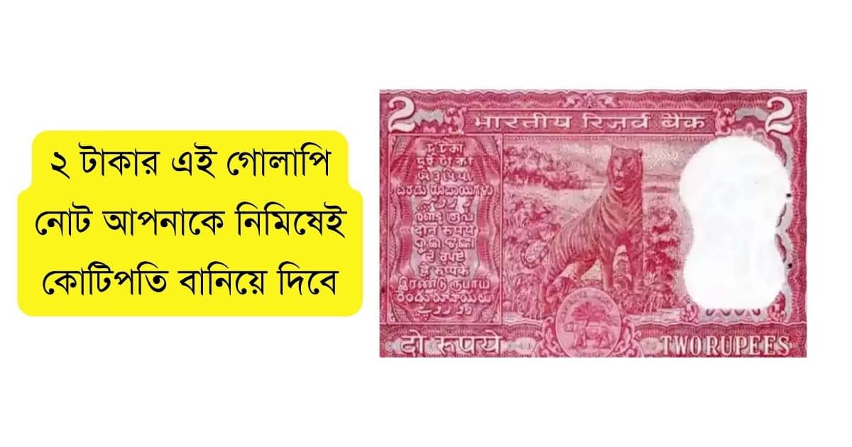 these 2 rupee pink notes can make you millionaire